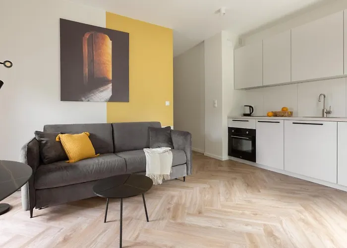 Апартаменты Glow Apartments, Kollataja - Wrzeszcz Гданьск