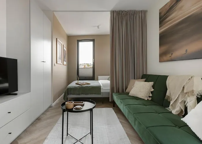 Апартаменты Glow Apartments, Kollataja - Wrzeszcz Гданьск