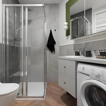 Apartament Glow Apartments, Kołłątaja - Wrzeszcz 4*